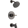 Delta Trinsic Modern Venetian Bronze Tub and Shower Faucet with Valve D330V