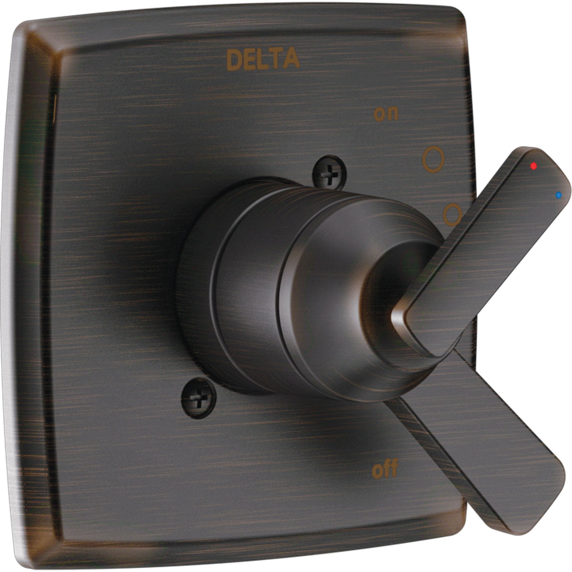 Delta Ashlyn Modern Venetian Bronze 17 Series Dual Temperature and Pressure Shower Faucet Control INCLUDES Rough-in Valve D1154V