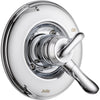 Delta Linden Chrome 2-Handle Shower Includes Valve with Temperature Dial D140V