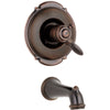 Delta Victorian Venetian Bronze Temp/Volume Control Tub Filler with Valve D225V