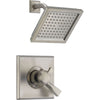 Delta Dryden Stainless Steel Finish Temp/Volume Control Shower with Valve D749V