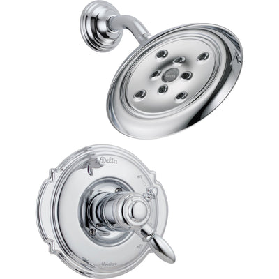 Delta Victorian Dual Control Temp/Volume Chrome Shower Faucet with Valve D697V