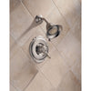 Delta Victorian 2 Handle Temp/Volume Stainless Steel Finish Shower w/Valve D701V