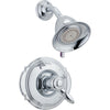 Delta Victorian Dual Control Temp/Volume Chrome Shower Faucet with Valve D694V