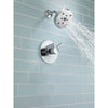 Delta Compel Dual Control Temp/Volume Chrome Shower Faucet with Valve D706V