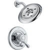 Delta Leland Dual Control Temp/Volume Champagne Bronze Shower with Valve D709V