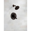 Delta Leland Dual Control Temp/Volume Venetian Bronze Shower with Valve D710V