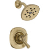 Delta Addison Dual Control Temp/Volume Champagne Bronze Shower with Valve D782V