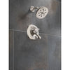 Delta Addison Dual Temp/Volume Stainless Steel Finish Shower with Valve D784V