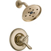 Delta Linden Dual Control Champagne Bronze Shower Only Faucet Trim Kit 555899