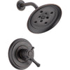 Delta Cassidy Dual Control Temp/Volume Venetian Bronze Shower with Valve D725V