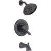 Delta Lahara Dual Control Venetian Bronze Tub and Shower Faucet Trim Kit 555907