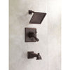 Delta Dryden Modern Temp/Volume Venetian Bronze Tub & Shower Faucet Trim 457049