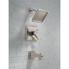 Delta Dryden Temp/Volume Tub & Shower Faucet with Valve in Stainless Steel D443V