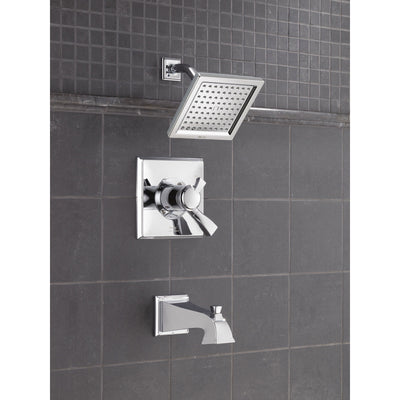 Delta Dryden Temp/Volume Dual Control Chrome Tub and Shower Faucet Trim 456689