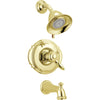 Delta Victorian Polished Brass Pressure Balanced Tub and Shower Trim 779469