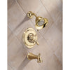 Delta Victorian Polished Brass Pressure Balanced Tub and Shower Trim 779469