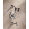 Delta Victorian Stainless Steel Finish Pressure Balance Tub / Shower Trim 779493