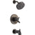 Delta Trinsic Venetian Bronze Dual Control Modern Tub and Shower w/ Valve D395V