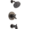 Delta Trinsic Venetian Bronze Dual Control Modern Tub and Shower w/ Valve D462V