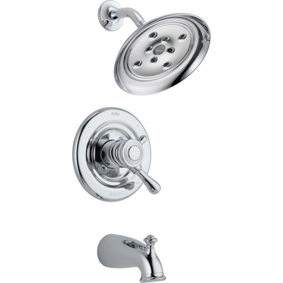 Delta Leland Chrome Dual Control Temp/Volume Tub and Shower Faucet w/Valve D467V