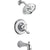 Delta Linden Chrome Dual Control Temp/Volume Tub and Shower Faucet w/Valve D411V