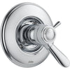 Delta Lahara Chrome Dual Control Thermostatic Shower, Includes Valve D982V