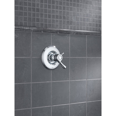 Delta Leland Chrome Thermostatic Shower Dual Control, Includes Valve D997V