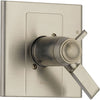 Delta Arzo Stainless Steel Finish Thermostatic Shower Valve Control Trim 550126