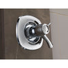 Delta Addison Chrome Thermostatic Shower Dual Control, Includes Valve D1002V