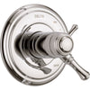 Delta Cassidy Polished Nickel Thermostatic Shower Control with Valve D1008V