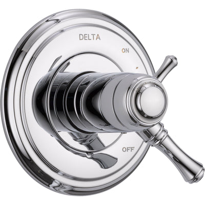 Delta Cassidy Chrome Thermostatic Shower Dual Control, Includes Valve D1006V