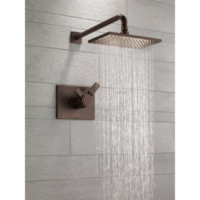 Delta Vero Venetian Bronze Modern Thermostatic Shower Control Trim Kit 564447