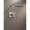 Delta Vero Stainless Steel Finish Thermostatic Shower Control with Valve D809V