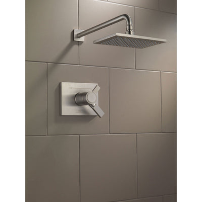 Delta Vero Stainless Steel Finish Thermostatic Shower Control with Valve D809V