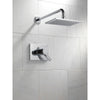 Delta Vero Dual Control Chrome Modern Thermostatic Shower with Valve D806V