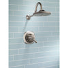 Delta Addison Stainless Steel Finish Thermostatic Shower Faucet with Valve D850V