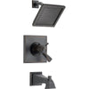 Delta Dryden Thermostatic Control Venetian Bronze Tub & Shower with Valve D527V