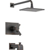 Delta Vero Thermostatic Dual Control Venetian Bronze Tub & Shower w/ Valve D502V