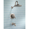 Delta Addison Stainless Steel Finish Thermostatic Tub/Shower with Valve D792V