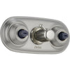 Delta XO Stainless Steel Shower Diverter with Body Sprays, Includes Valve D940V