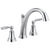 Delta Woodhurst Chrome Finish Deck Mount Roman Tub Filler Faucet Includes Rough-in Valve and Lever Handles D3166V