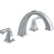 Delta Dryden Modern Chrome 2-Handle Roman Tub Filler Faucet Trim Kit 457109