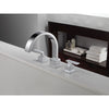 Delta Vero Modern Chrome 2-Handle Roman Tub Filler Faucet with Valve D904V