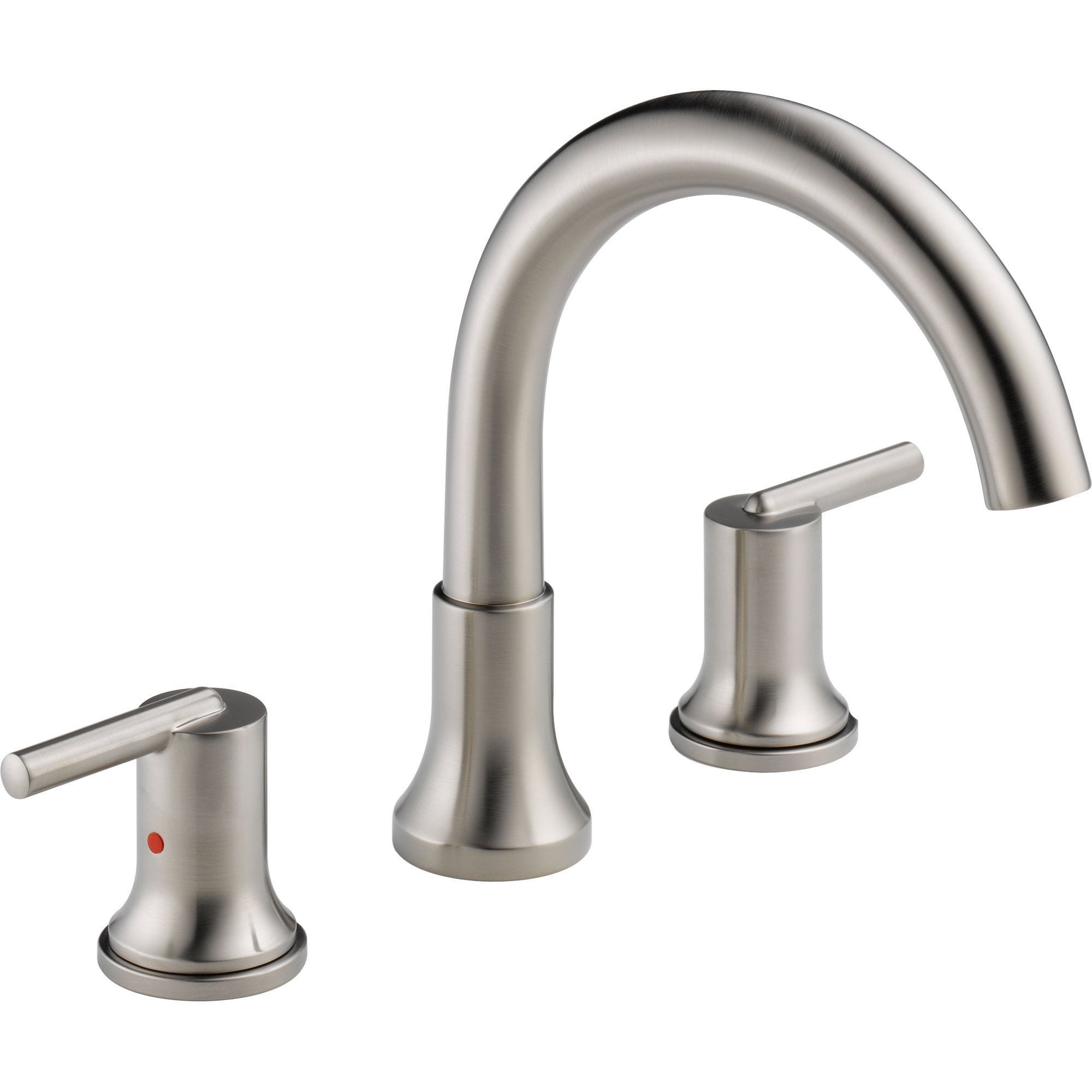 Delta Trinsic Modern Stainless Steel Finish Roman Tub Faucet Trim Kit 590150