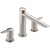 Delta Compel Modern Stainless Steel Finish Roman Tub Filler Faucet Trim 584058