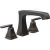 Delta Ashlyn Modern Venetian Bronze Finish Roman Tub Filler Faucet INCLUDES Valve and Lever Handles D1093V