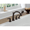 Delta Lahara Venetian Bronze Roman Tub Faucet with Handshower and Valve D861V