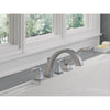 Delta Dryden Stainless Steel Finish Roman Tub Faucet with Handshower Trim 457141