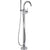 Delta Trinsic Chrome Floor Mount Freestanding Tub Filler Faucet with Valve D932V